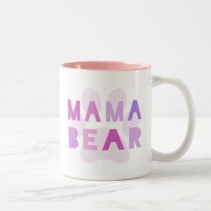 Mama bear Two-Tone coffee mug