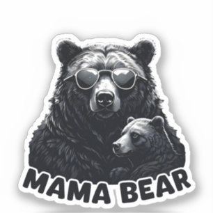 Mama Bear with Dark sunglass