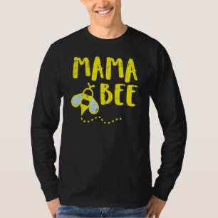 Mama Bee Family Matching Beekeeper Mom Mommy Women T-Shirt