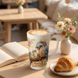 Mama Bird Coffee Latte Mug