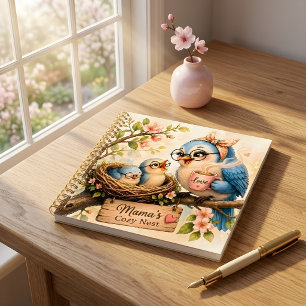 Mama Bird Spiral Notebook