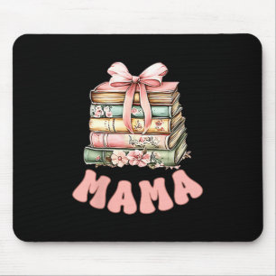 Mama Book Chapter Birthday Family Design Mouse Pad