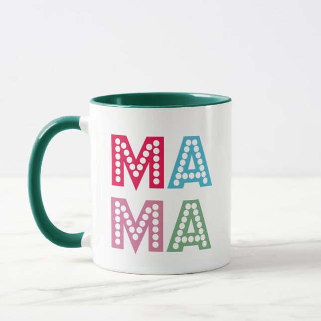 Mama Box Office Script Mug - Unique Mom Gift! (Left)