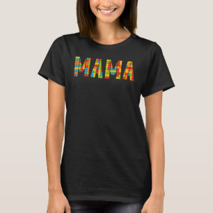 Mama Brick Builder Blocks Master Builder T-Shirt