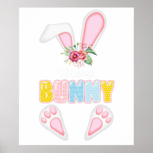 mama bunny (2), retro, vintage poster