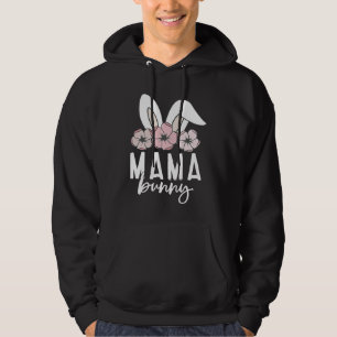 Mama Bunny Mimi Bunny Cute Matching Mom & Daughte Hoodie