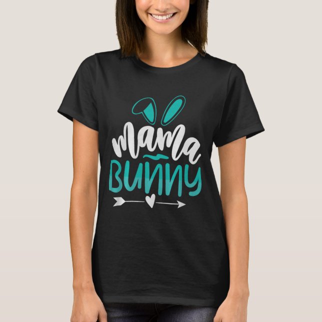 Mama Bunny Premium Tri-blend  T-Shirt (Front)