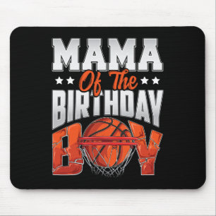 Mama Bysketbyll Birthday Boy Family Byller B-day P Mouse Pad
