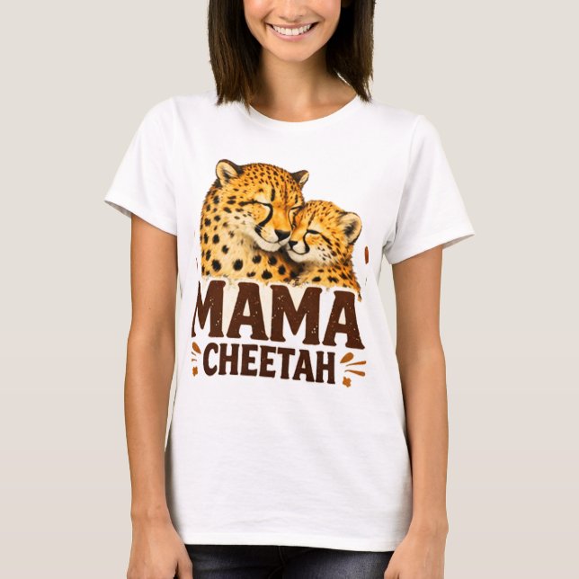 Mama Cheetah T-Shirt (Front)