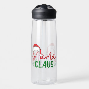 Mama Claus Christmas Design-60094 Water Bottle