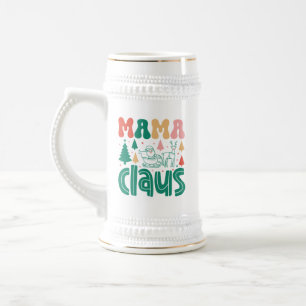 Mama Claus Christmas Design-60097 Beer Stein