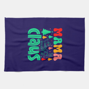Mama Claus Christmas Design-60097 Kitchen Towel
