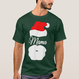 MAMA CLAUS SANTA CLAUS NIKOLAUS COSTUME MOM WOMEN T-Shirt