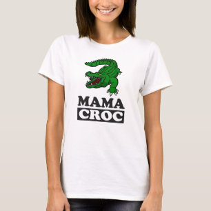 Mama Crocodile T-Shirt Animal Mom Mother Gift