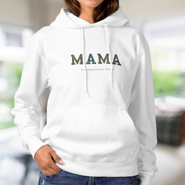 Mama customized year - light trendy  hoodie (Creator Uploaded)