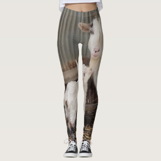 Mama de chèvre et Leggings de gamins