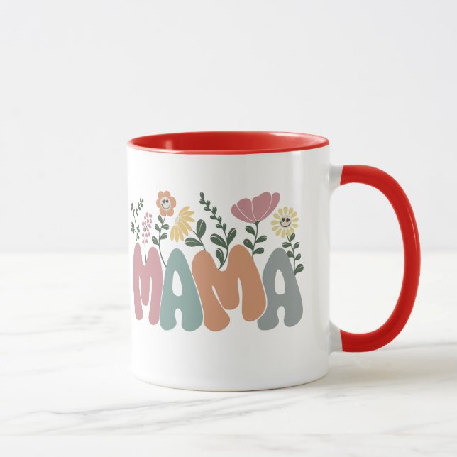 Mamá, día de madres mug (Right)