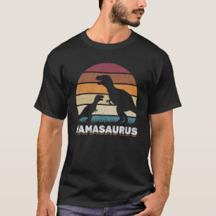 Mama Dino Mama Saurus Mama Dinosaur Mother's Day M T-Shirt