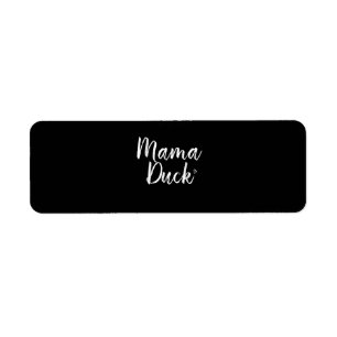 Mama Duck , Cute Duck, Mors Day, Gifts Mom