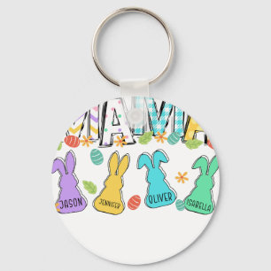 mama easter (2), retro, vintage keychain