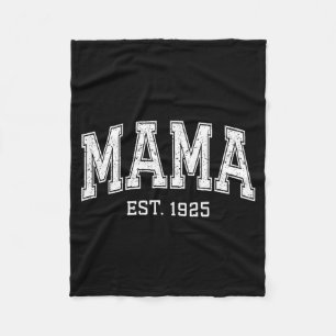 Mama Est 1925 Mom D Mothers Day Ized Fleece Blanket