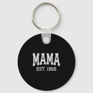 Mama Est 1966 Mom D Mothers Day Ized Keychain