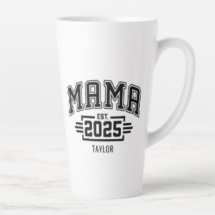 Mama Est 2025 Latte Mug