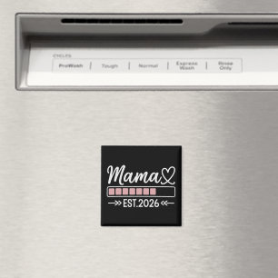 Mama est. 2026 Pregnancy Announcement Mom  Magnet