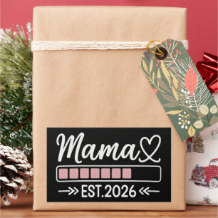 Mama est. 2026 Pregnancy Announcement Mom  Sticker