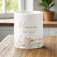 Mama Established Wildflower Boho Baby Shower