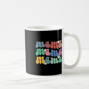 Mama Floral Groovy Mom Life Mama Mother's Day Mate Coffee Mug