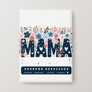 Mama Floral Heart – Boho Chic Mom Design
