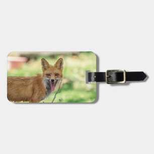 Mama Fox in the Hudson Valley Luggage Tag