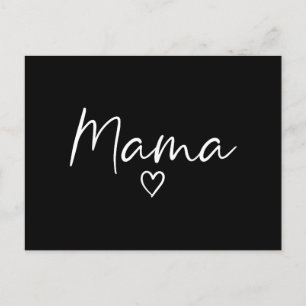 Mama Gifts For Women Heart Mother's Day Mama Holiday Postcard