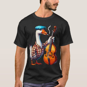 Mama Goose Duckling Cute Pastel Cartoon T-Shirt