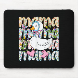 Mama Goose Funny Silly Goose Mom Humour Mothers Da Mouse Pad