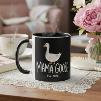 Mama Goose Minimalist Cute Goose Motherhood