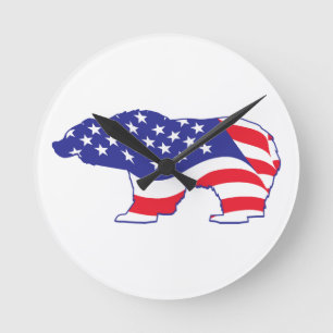 Mama Grizzlie - Horloge grizzly