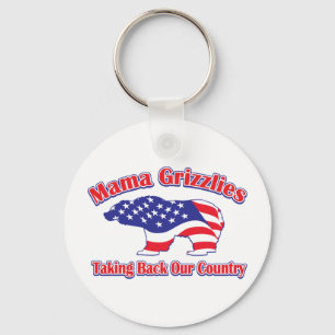 Mama Grizzlies Keychain