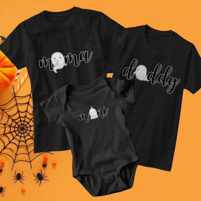 Mama Halloween Ghost Matching T-Shirt (Creator Uploaded)
