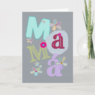 mamá, happy mother's day in Spanish Card