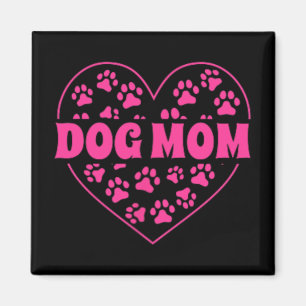 Mama Heart Mothers Day Golden Retriever Dog Mom Pa Magnet