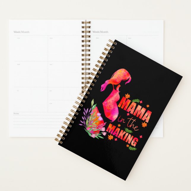 Mama in the Making Pregnancy Announcement Planner (Display)