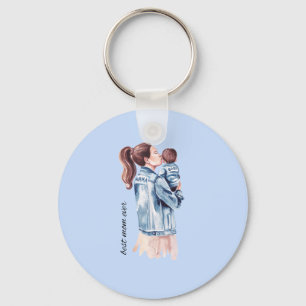 Mama ist die beste keychain