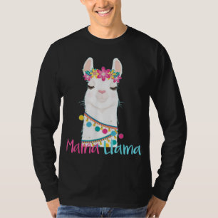 Mama Llama Funny Mother's Day for Women Mom love l T-Shirt