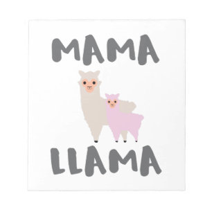 Mama Llama Mom Notepad