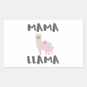 Mama Llama Mom Sticker