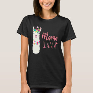 Mama Llama Peruvian Peru Love Mom No Drama Mama T-Shirt