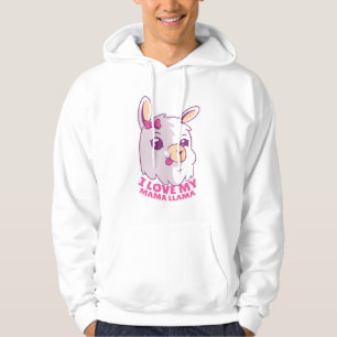 Mama Llama Quote  Hoodie