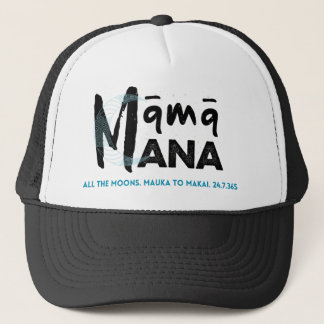 MĀMĀ MANA "all the moons" Trucker Hat